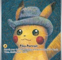 10 februari: Van Gogh Pikachu with Grey Felt Hat Promo RELEASE!